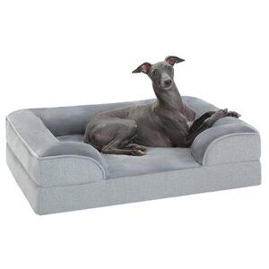 Orthopedic Dog Bed Removable Washable Cover Non-Slip Bottom Dog 28x23x6.5